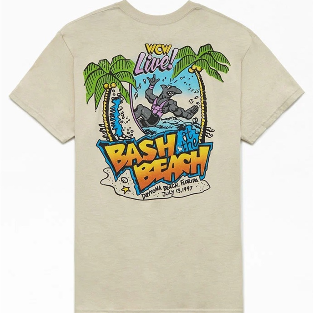 WCW Bash at the Beach Graphic Tee